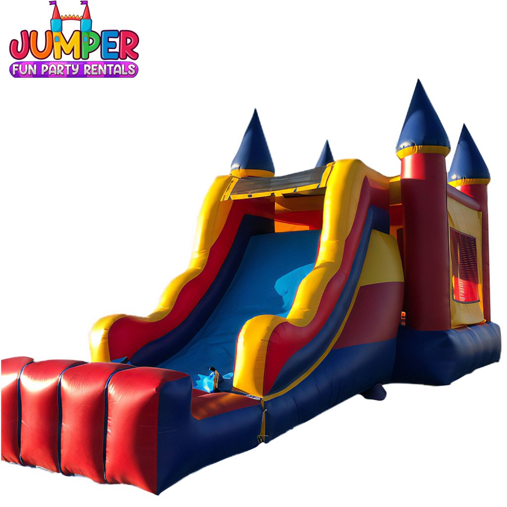 MULTICOLOR COMBO BOUNCE HOUSE – Jumper Fun Party Rentals